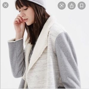Loft sherpa soft open cardigan